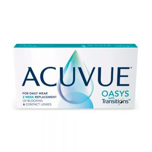 Lentes de Contato Acuvue Oasys Transitions